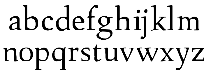 MoldauQua Font LOWERCASE