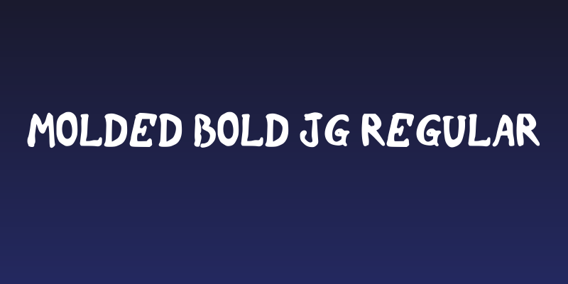 Molded Bold Jg Regular Social Header