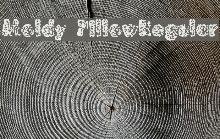 Moldy PillowRegular Font examples