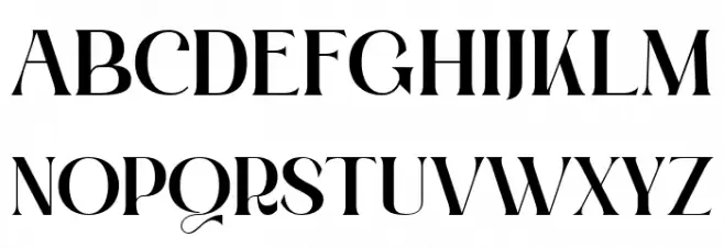 Moldyen Bold Font UPPERCASE