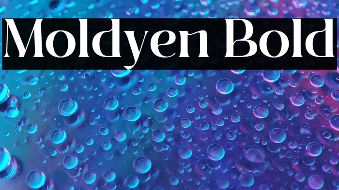 Moldyen Bold Example 2