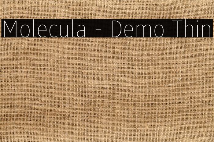 Molecula - Demo Thin Example 2