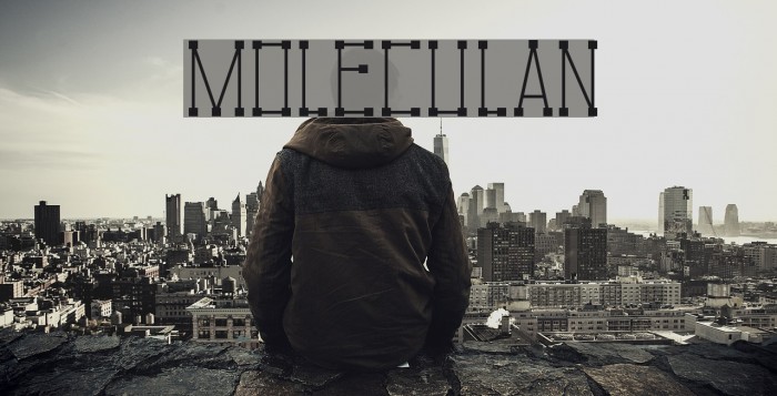 Moleculan Font examples