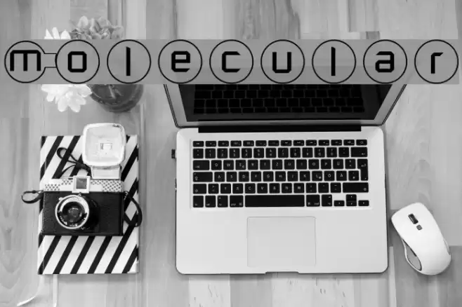 Molecular Font examples