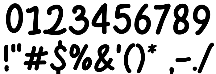 Molen Font OTHER CHARS