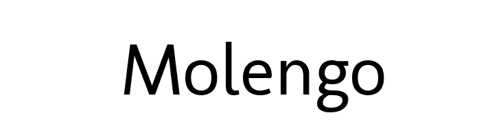 Molengo फ़ॉन्ट