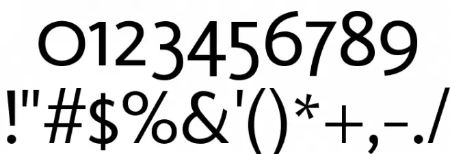 Molengo Font OTHER CHARS