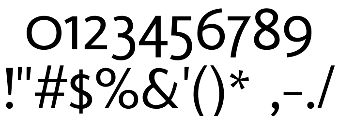 Molengo Font OTHER CHARS
