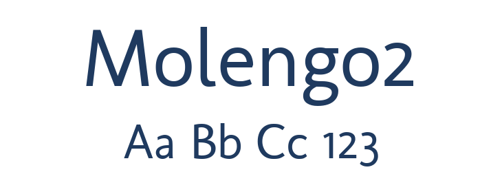 Molengo2 Font Preview