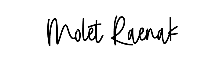 Molet Raenak  تنزيل الخطوط