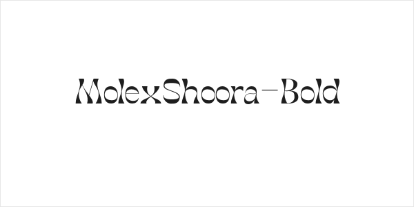 MolexShoora-Bold Logo