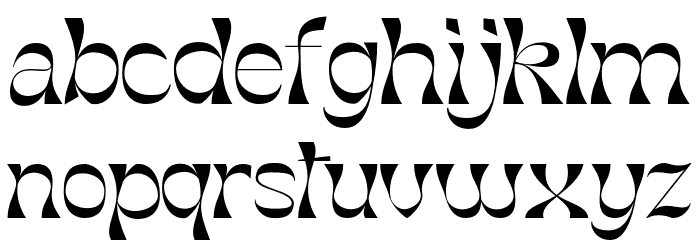MolexShoora-Bold Font LOWERCASE