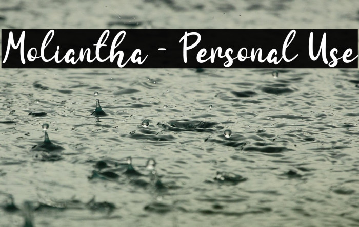 Moliantha - Personal Use Example 3