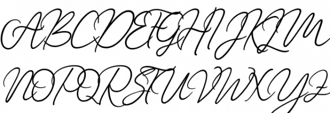 Molica Шрифта ВЕРХНИЙ