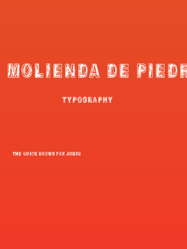 Molienda de piedra Poster