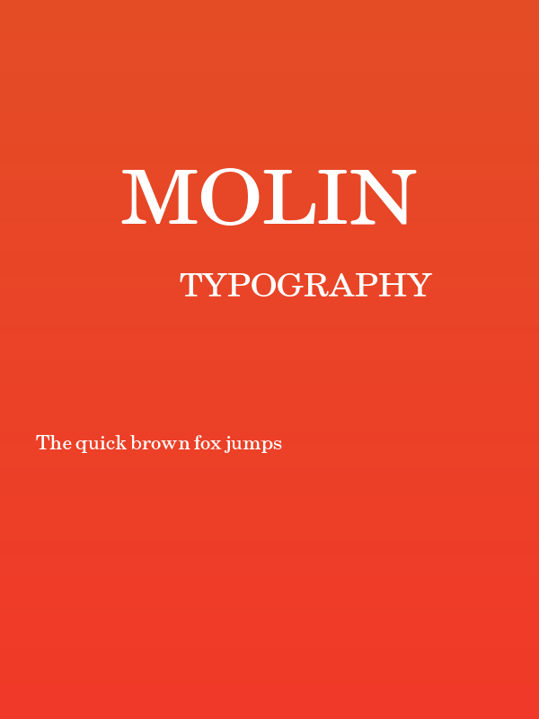 Molin Poster