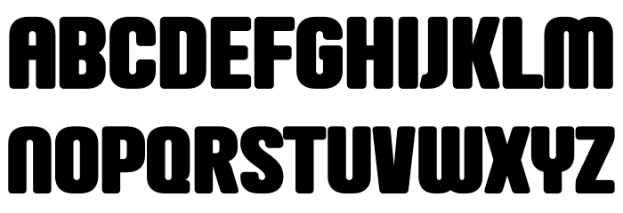 Molinga Шрифта ВЕРХНИЙ