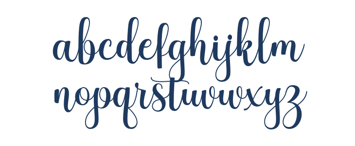 MolistaScript Lowercase