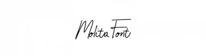 Molita Font  Скачать бесплатные шрифты