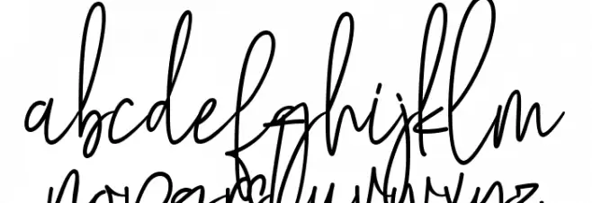 Mollaroid Font LOWERCASE