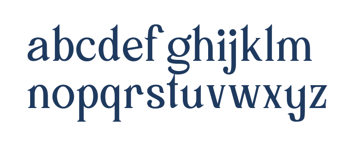 Mollas Regular Lowercase