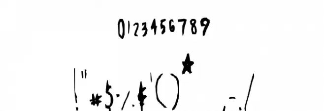 Molldogger At Midnight Hour Font OTHER CHARS