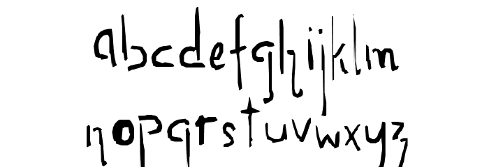Molldogger At Midnight Hour Font LOWERCASE