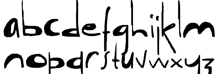 Molldogger Forever Font LOWERCASE