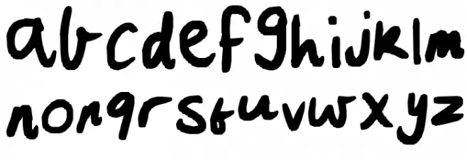 Molldogger Fonte MINÚSCULAS