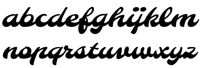 Molle Font LOWERCASE
