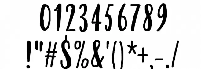 Molleat Font OTHER CHARS