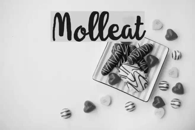 Molleat Font examples