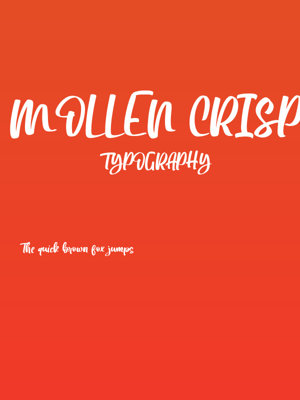 Mollen Crispy Poster