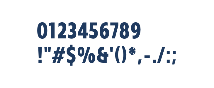 MollenPersonalUse-BoldCond Other Characters