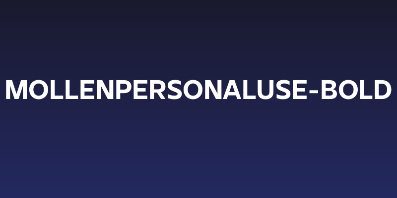 MollenPersonalUse-Bold Social Header