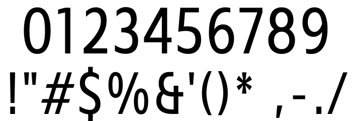 MollenPersonalUse-Condensed Font OTHER CHARS