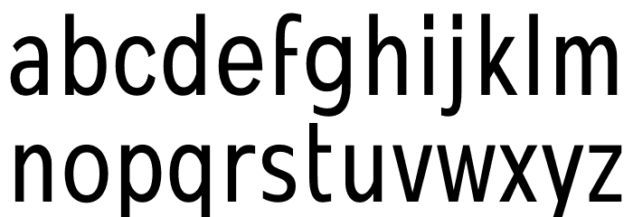 MollenPersonalUse-Condensed Font LOWERCASE