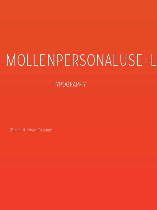 MollenPersonalUse-LightCond Poster