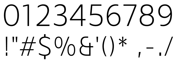 MollenPersonalUse-LightNarrow Font OTHER CHARS