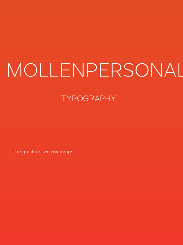 MollenPersonalUse-Light Poster