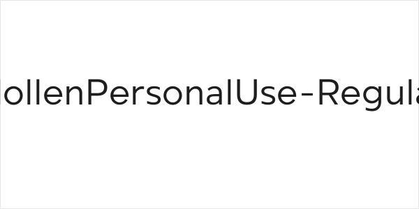 MollenPersonalUse-Regular Logo