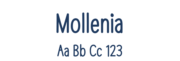 Mollenia Font Preview