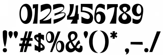 Mollie Rocky DEMO Medium Font OTHER CHARS