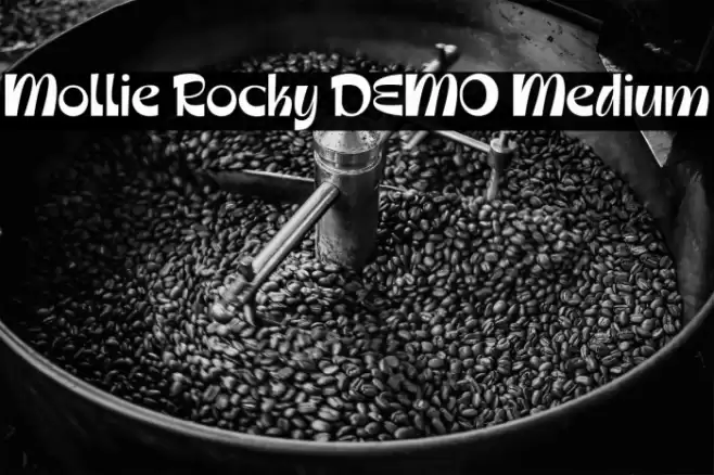 Mollie Rocky DEMO Medium Font examples