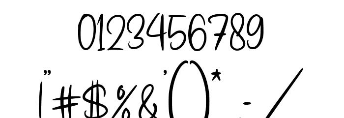 Molliena Font OTHER CHARS