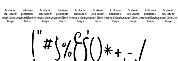 Molluca-Italic Fonte OUTROS PERSONAGENS