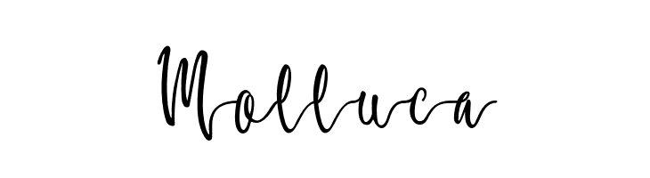 Molluca  Frei Schriftart Herunterladen
