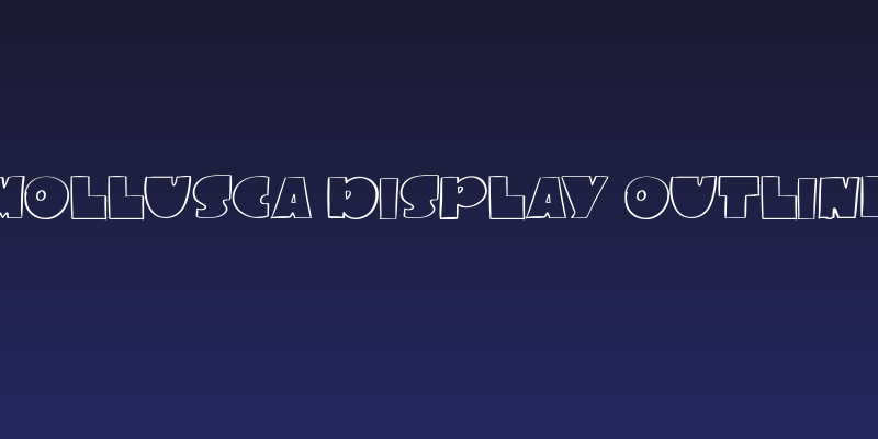 Mollusca Display Outline Social Header