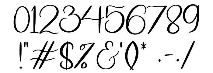 Mollusca Script Font OTHER CHARS