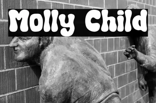 Molly Child Font examples